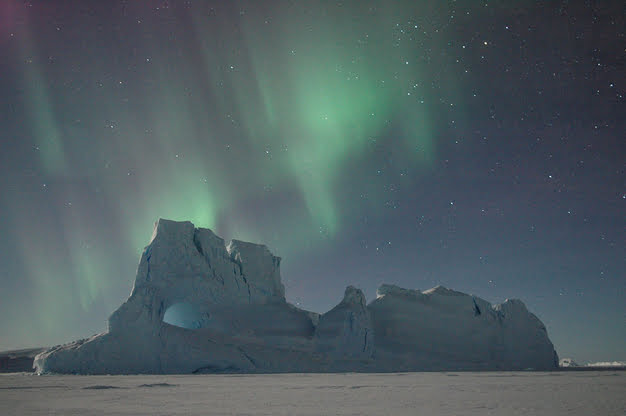 Iceberg Northern Lights