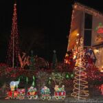 Christmas Lights, Santa Cruz California