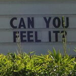 Marquee at Food Bin/Herb Room, Santa Cruz California